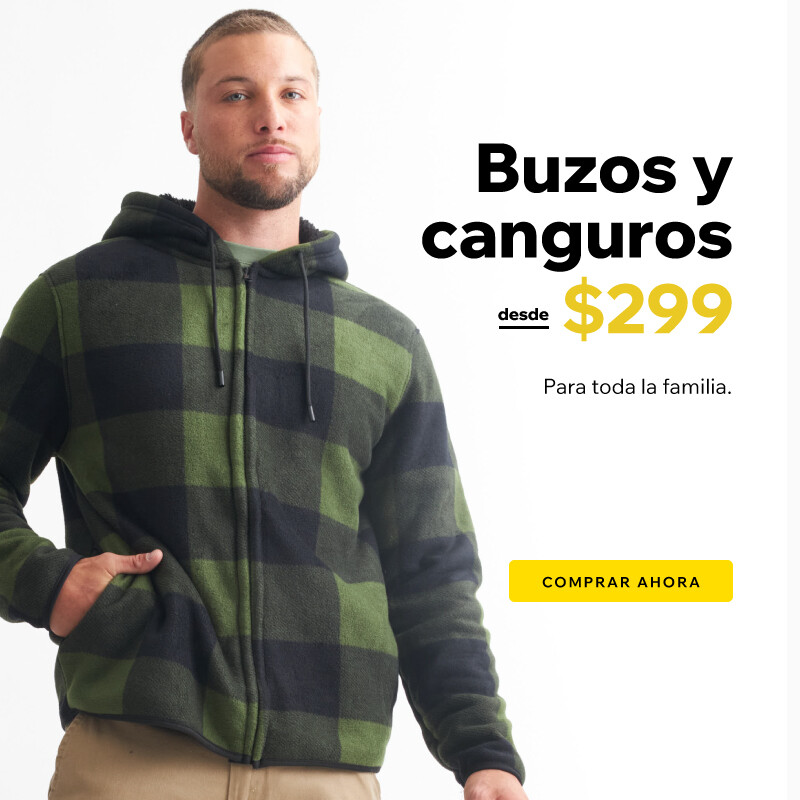 Buzos y Canguros Hombre