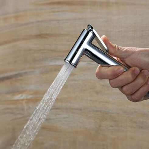 Ducha Higienica Exterior Solo Agua Fria De Laton 000