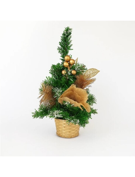 ARBOL NAVIDEÑO DECORADO RUSTICO 30CM. ARBOL NAVIDEÑO DECORADO RUSTICO 30CM.