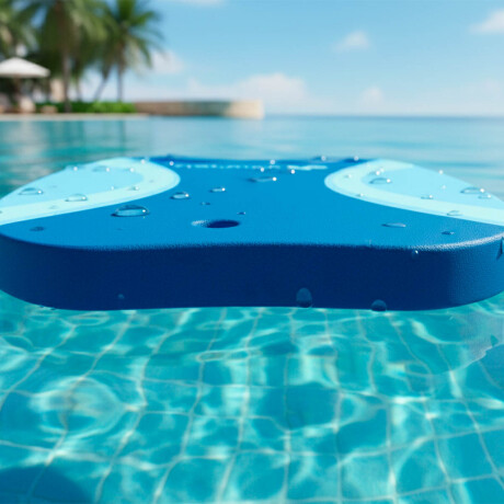 Tabla Flotante Natación Piscina C/ Agarre Goma Eva Azul