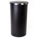 Papelera Lenox con tapa basculante 35L Negro