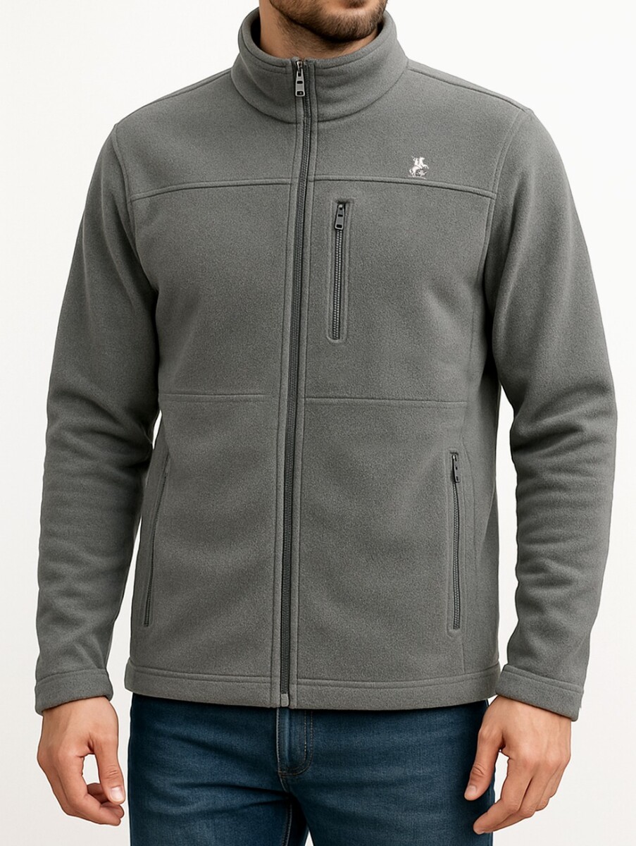 CAMPERA POLAR BAGUAL - GRIS 