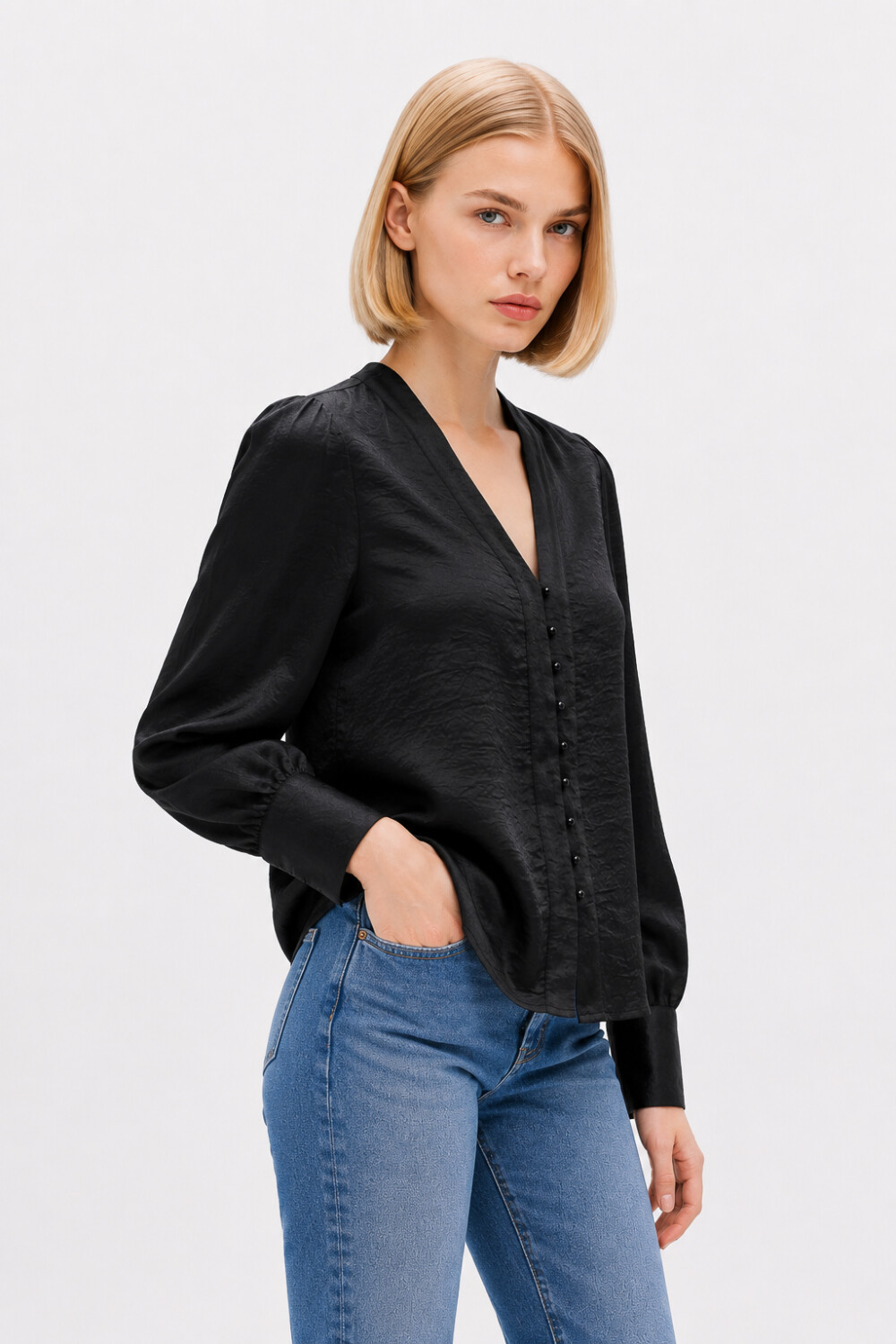 Camisa Senia Negro