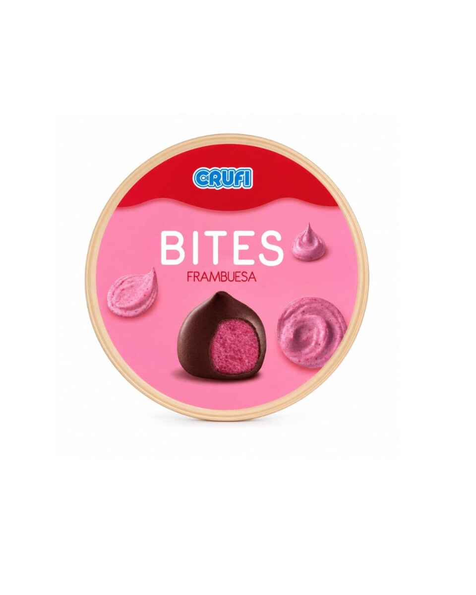 BITES DE FRAMBUESA CON CHOCOLATE CRUFI 