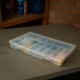 Organizador con divisiones TRANSPARENTE