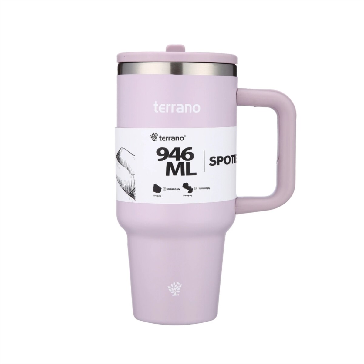 TERRANO SPOTIECUP TRITAN 946ML - Lila 