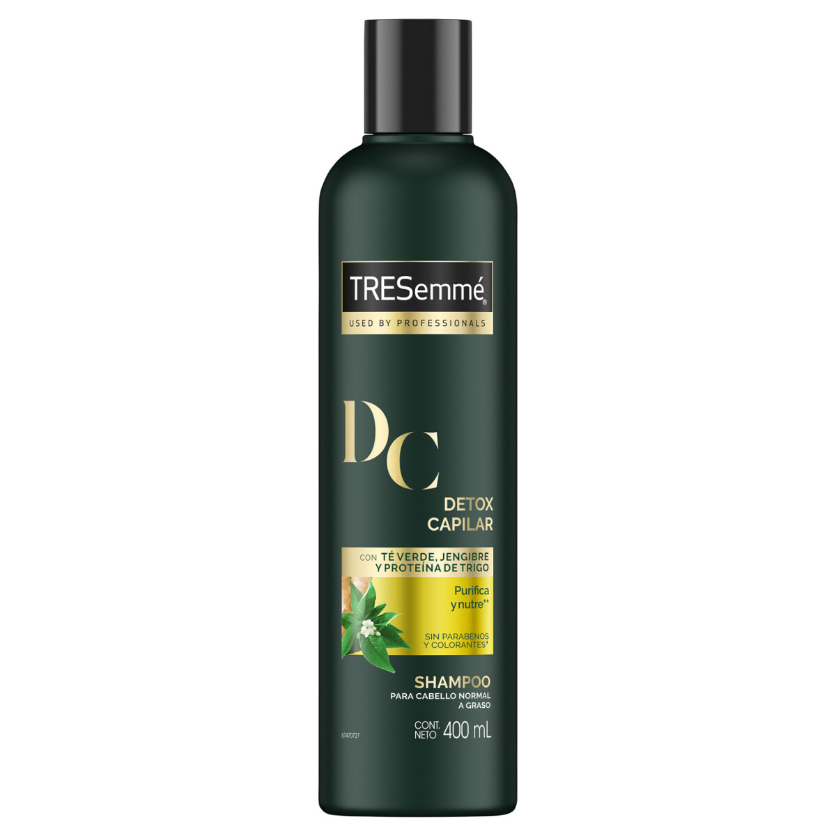 Shampoo Tresemme Detox Capilar 400 ml 
