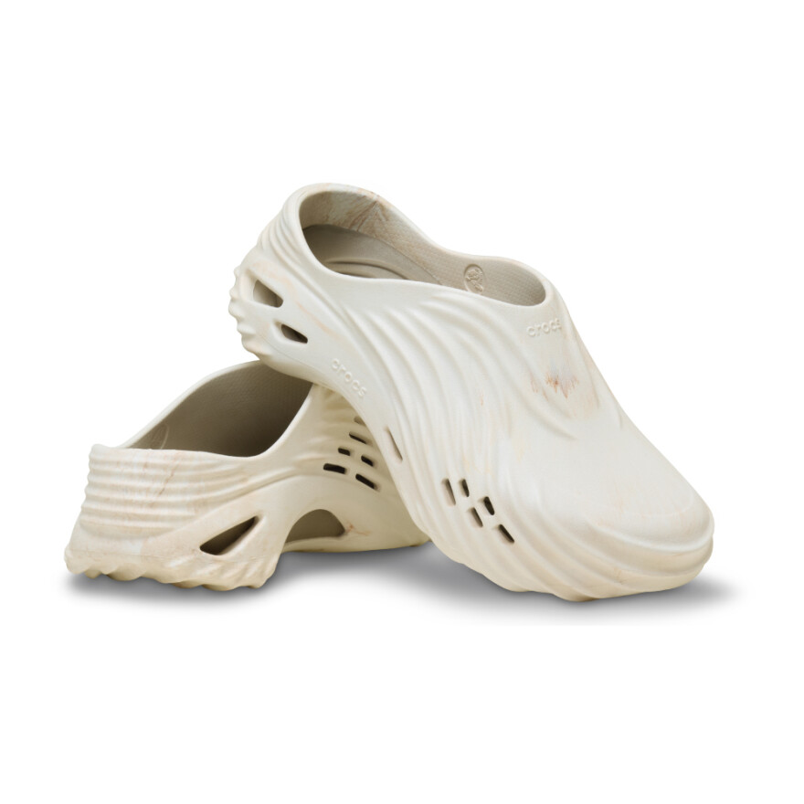 Crocs Echo Watercolor Marbled Wave - Unisex Bone/multi