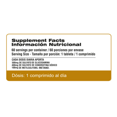 Glucosamine & Chondroitin complex 60caps Qualivits Glucosamine & Chondroitin complex 60caps Qualivits