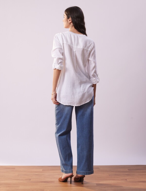 Blusa Lino BLANCO