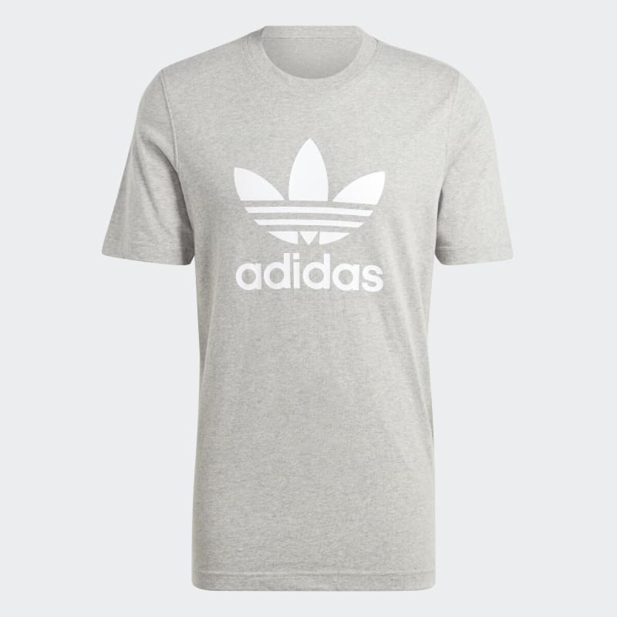 Remera Adidas Trefoil - Gris 