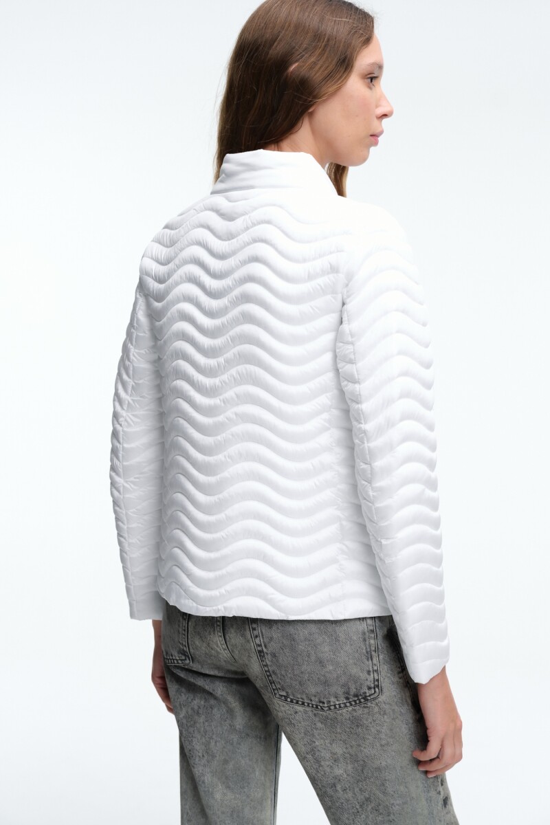 CAMPERA BASICA PEARL Blanco