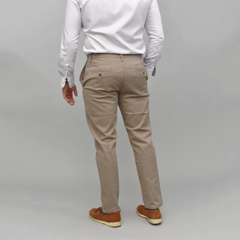 Pantalón Duo Core Beige oscuro