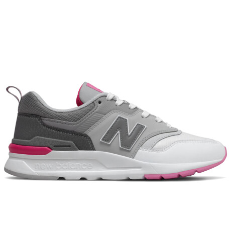 Championes New Balance de Dama - CW997HAX WHITE/PINK