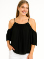 Blusa Ombe Negro