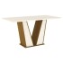 Conjunto Garda 6 Sillas Vita SE15 Henn NaTure Blanco/marrón Conjunto Garda 6 Sillas Vita SE15 Henn NaTure Blanco/marrón