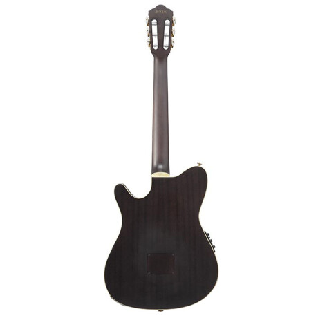 GUITARRA ELECTROACUSTICA IBANEZ TOD10N TIM HENSON TRANSPARENT BLACK FLAT GUITARRA ELECTROACUSTICA IBANEZ TOD10N TIM HENSON TRANSPARENT BLACK FLAT