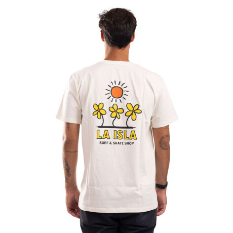 Remera La Isla Margarita Vintage white