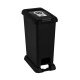 Papelera Basurero Con Pedal Rimax - 35 litros Negro