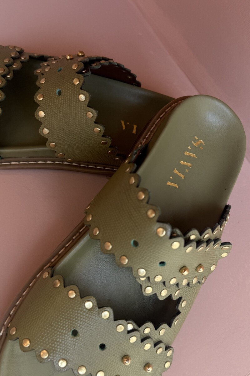 SANDALIA MORANGO Verde