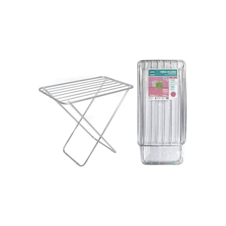 TENDEDERO DE ALUMINIO SLIM MOR PLATEADO