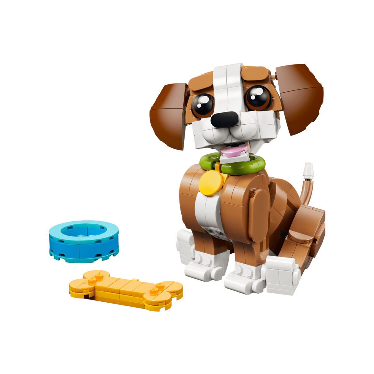 Perro Simpáticos Animales: Cachorro Juguetón Sets 3 en 1 Creator Lego 