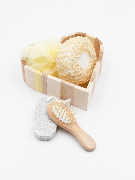 SET DE BAÑO LOVE NATURAL