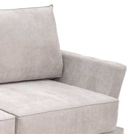 Sofá Amadeus - Tela Microfibra - 2 cuerpos 2204 (Gris)