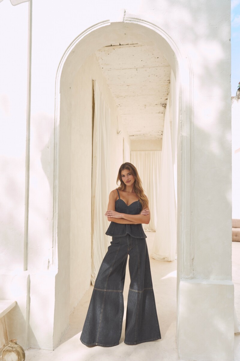 PANTALON MADISON DENIM BLACK PANTALON MADISON DENIM BLACK