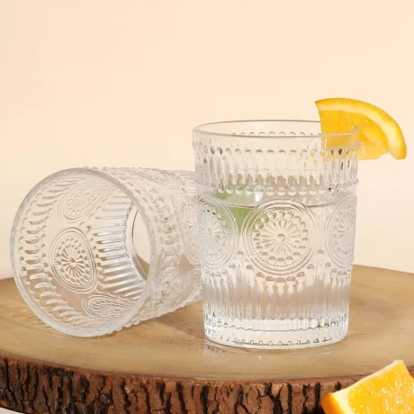 Juego De 6 Vasos Vidrio Sun 320ML Juego De 6 Vasos Vidrio Sun 320ML