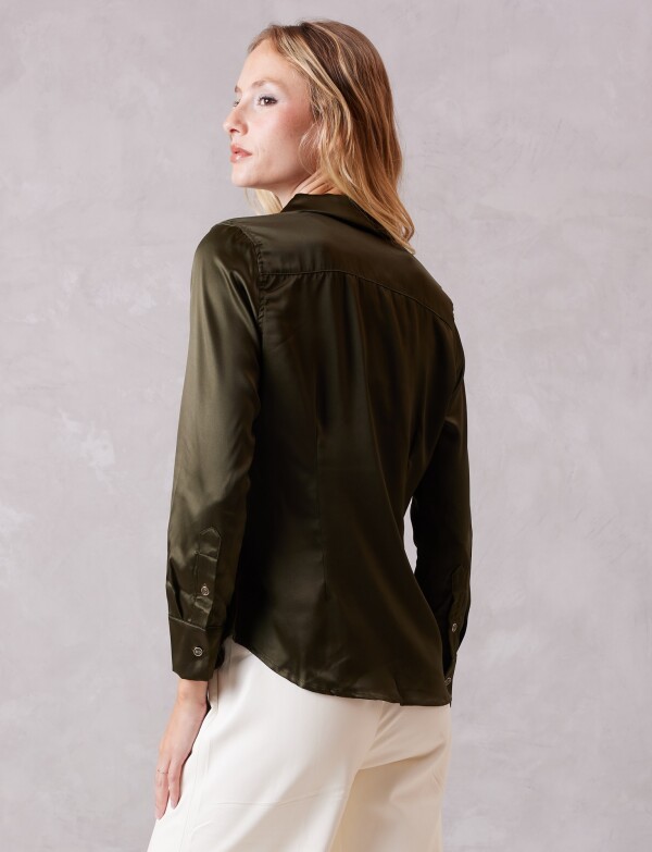 Camisa Saten OLIVA