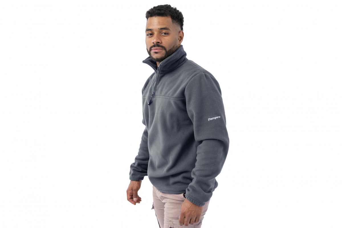 BUZO MICROPOLAR BORA Gris