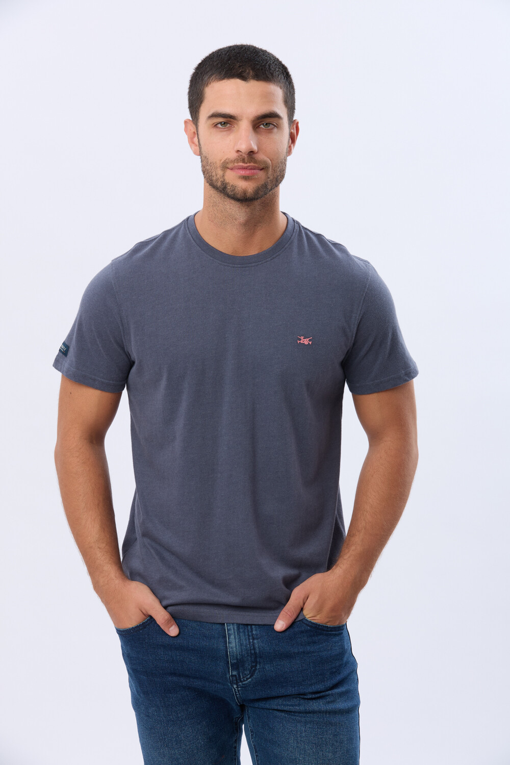 REMERA BÁSICA DE ALGODÓN Denim