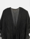 Kimonos Kimono Con Flecos - Negro