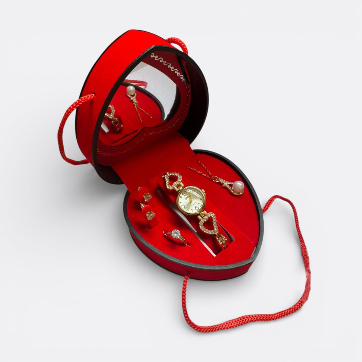 Set De Reloj De Corazón - Modelo 8 