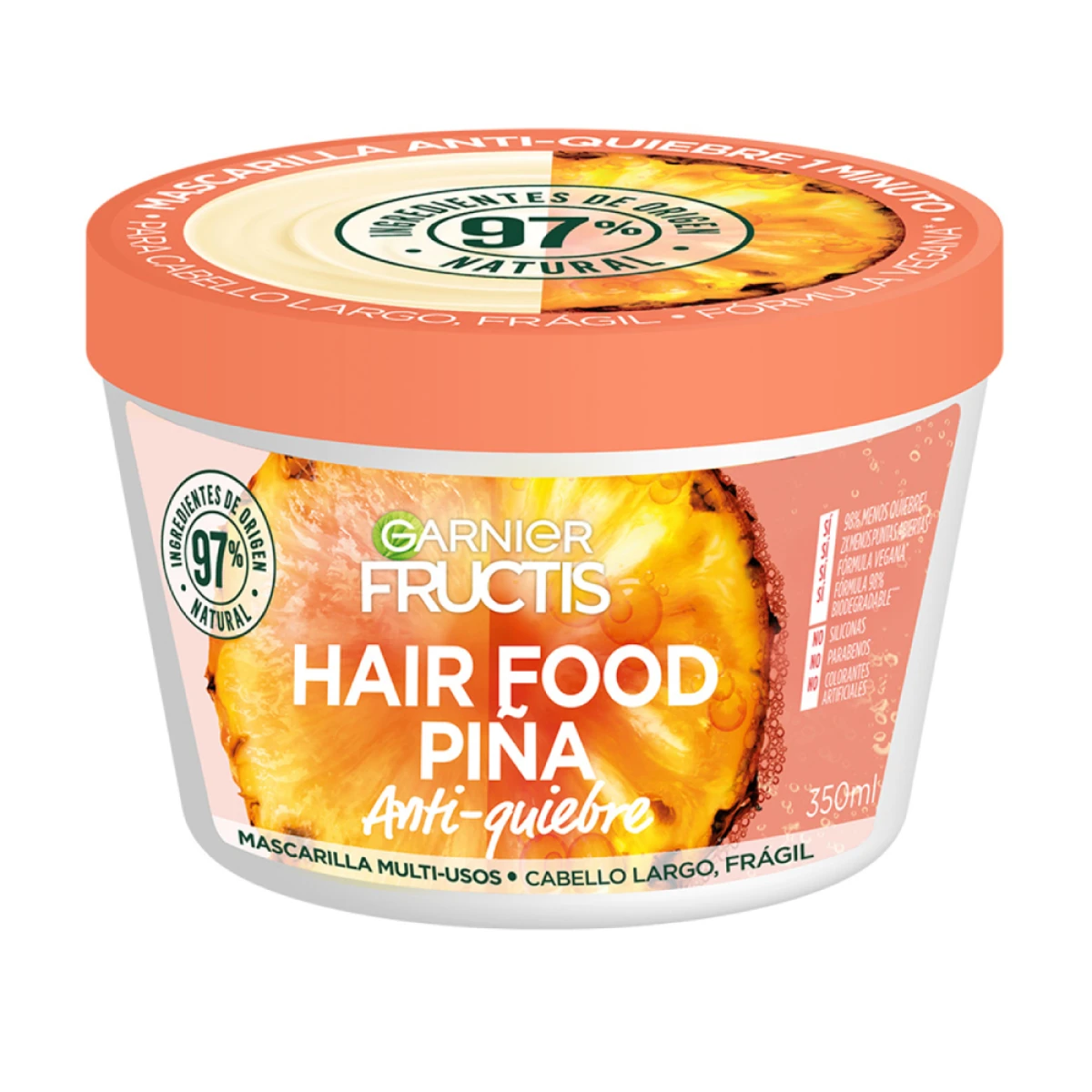 Mascarilla Garnier Hair Food Piña 350 ml 