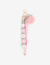 Llavero Cozy Llavero Y Bag Charm Crochet - Rosa Claro