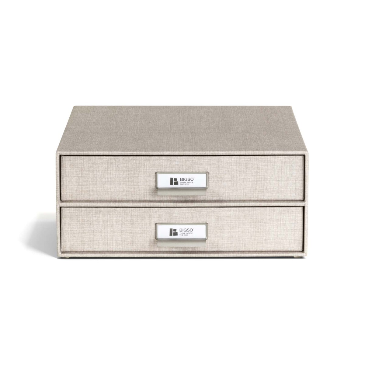 ORG ESCRITORIO 2 CAJONES - PAPEL NATURAL-BEIGE BIRGER 