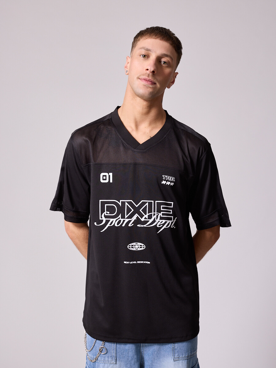T-SHIRT GERMI DIXIE - Negro 
