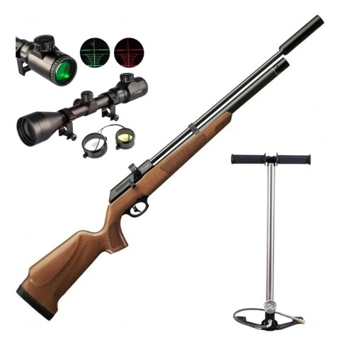 Rifle Chumbera PCP PR900 Gen 3 Calibre 6.35 mm + Mira + Inflador. Rifle Chumbera PCP PR900 Gen 3 Calibre 6.35 mm + Mira + Inflador.