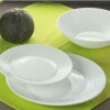 PLATO POSTRE 19 CMS HARENA BLANCO - L2786 PLATO POSTRE 19 CMS HARENA BLANCO - L2786