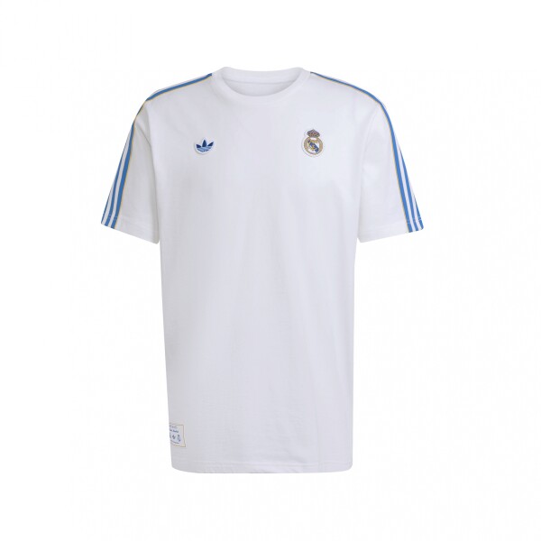 CAMISETA adidas REAL MADRID TERRACE ICONS White & Blue
