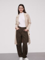 Saco Coatira Beige