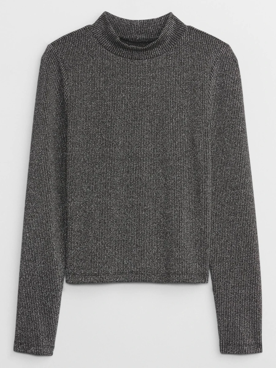 Remera Niña - Black Metallic 