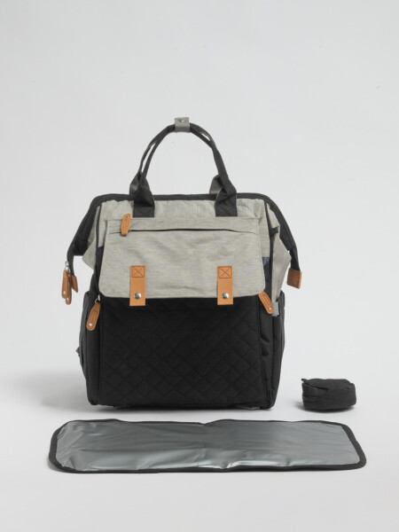Mochila maternal Gris