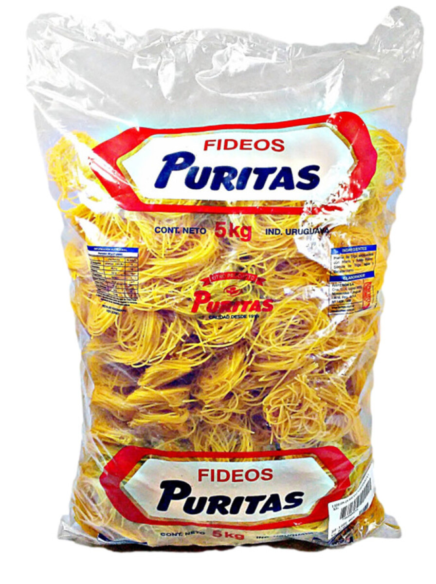 FIDEOS SEMOLADOS PURITAS 3K ENTREFINO 