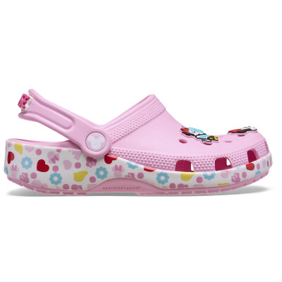 Classic Clog Minnie Mouse and Friends Rosado
