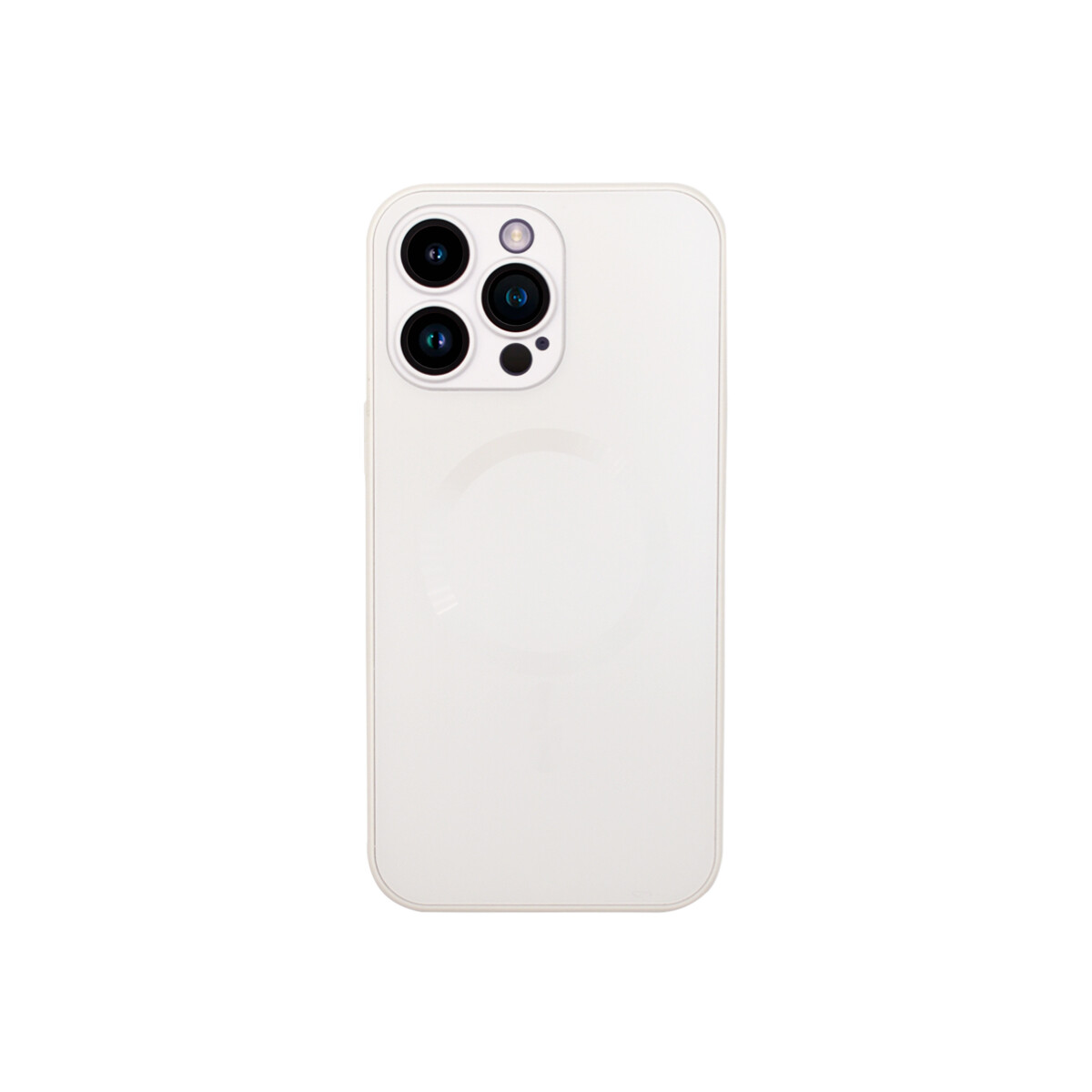 Protector para iPhone 14 Pro Max color blanco con MagSafe 