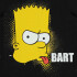 T-shirt de niño Bart NEGRO