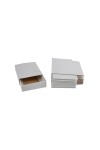 Pack x 20 unid - caja 13 eco tipo caja fosforo 10x14x3 cm. BLANCO